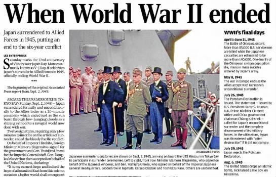 When WWII ended